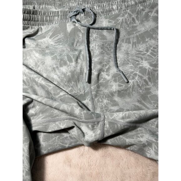 Zyia Active Tie-Dye Gray Drawstring Joggers Size 16-18 Lightweight Nylon/Spandex - Picture 7 of 8